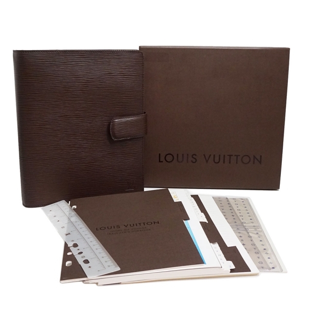 LOUIS VUITTON(ルイヴィトン)のルイ ヴィトン エピレザー アジェンダ GＭ 手帳カバー モカ ブラウン 茶 R2006D LOUIS VUITTON（未使用　展示品） メンズのファッション小物(手帳)の商品写真