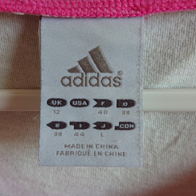 adidas(アディダス)のadidas 半袖Tシャツ Lサイズ レディースのトップス(Tシャツ(半袖/袖なし))の商品写真