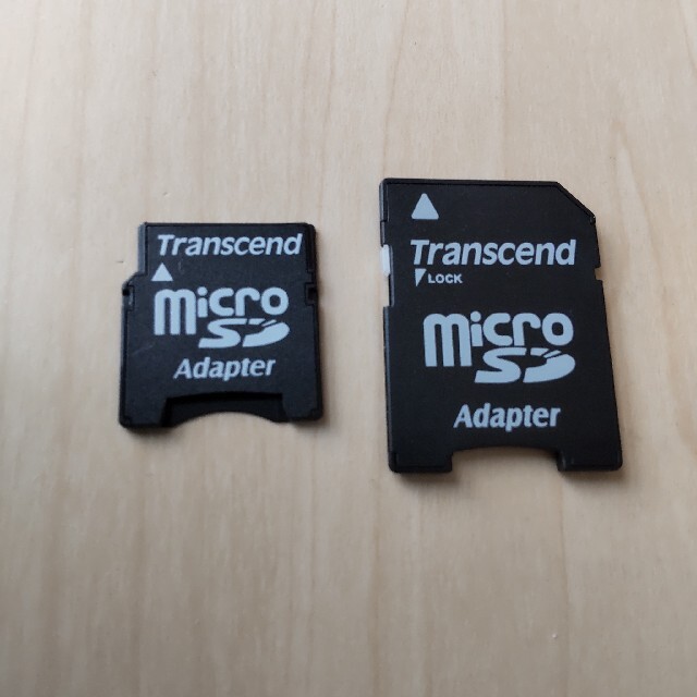 Transcend(トランセンド)のTranscend  SD & microSDアダプター 2GB用 スマホ/家電/カメラのスマートフォン/携帯電話(その他)の商品写真