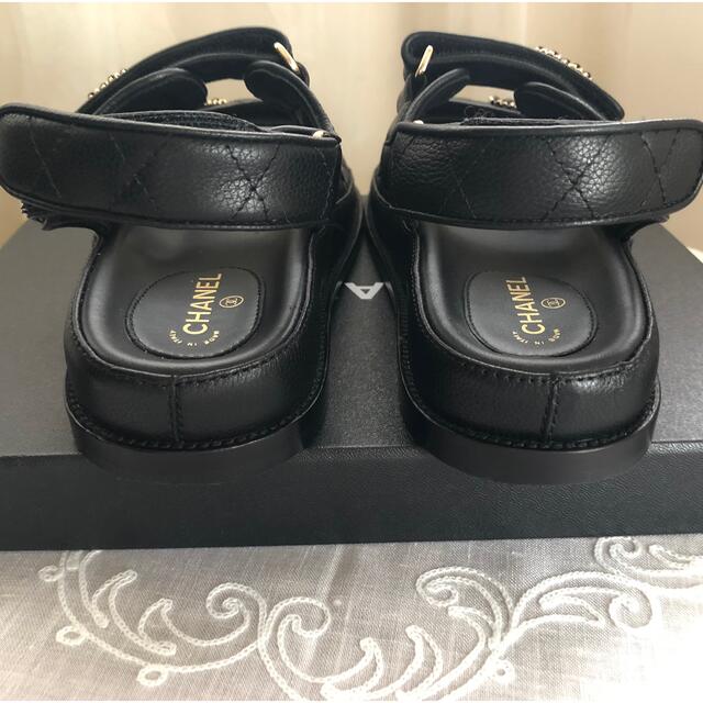 CHANEL - 【CHANEL】 サンダル サイズ36 フットベットスポーツの通販