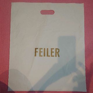 フェイラー(FEILER)のFEILER フェイラー ショップビニール袋【送料込み】(ショップ袋)