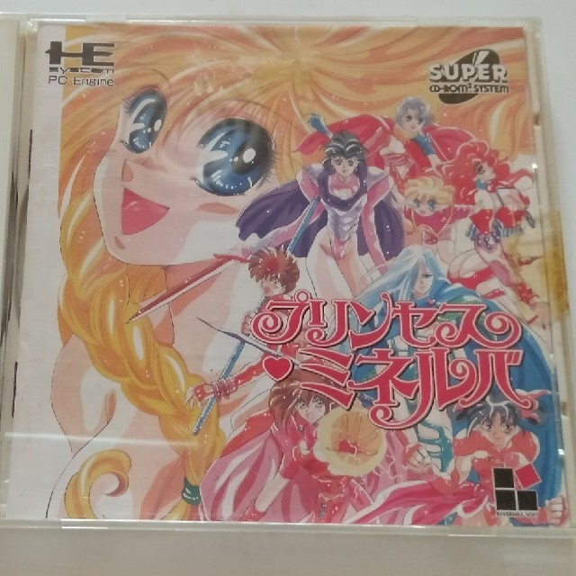 NEC(エヌイーシー)のPCエンジンCD-ROM　プリンセス・ミネルバ エンタメ/ホビーのゲームソフト/ゲーム機本体(家庭用ゲームソフト)の商品写真