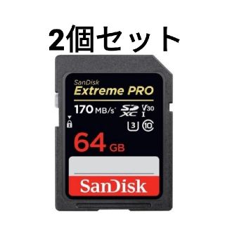 サンディスク(SanDisk)のSanDisk Extreme PRO 64GB SDXCカード サンディスク(PC周辺機器)