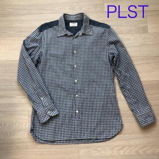 プラステ(PLST)のPLST メンズボタンダウンシャツ M(シャツ)
