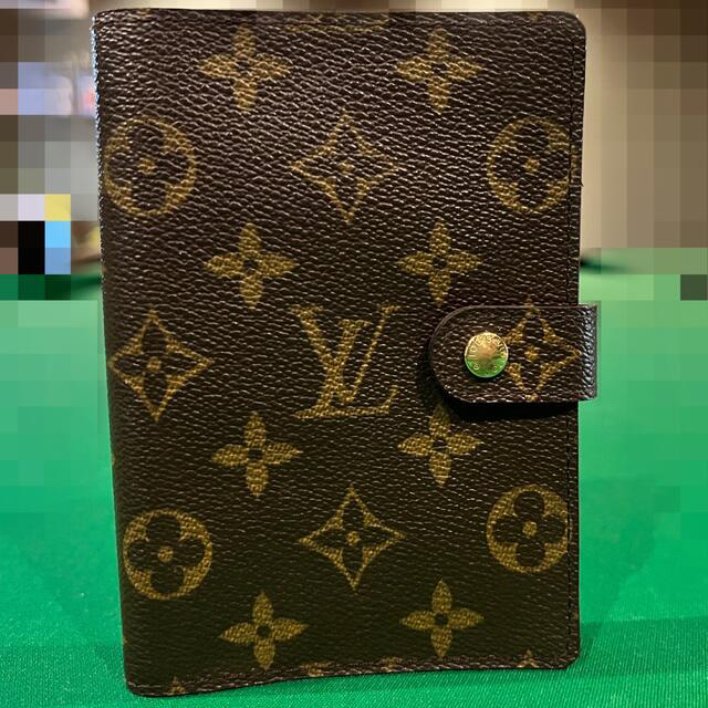 LOUIS VUITTON - 【美品】ルイヴィトン モノグラム 手帳 リング式の