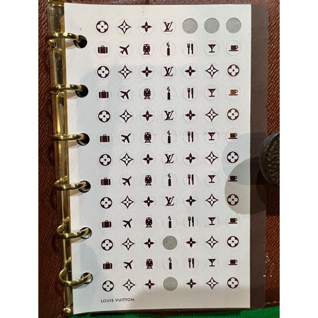 LOUIS VUITTON - 【美品】ルイヴィトン モノグラム 手帳 リング式の