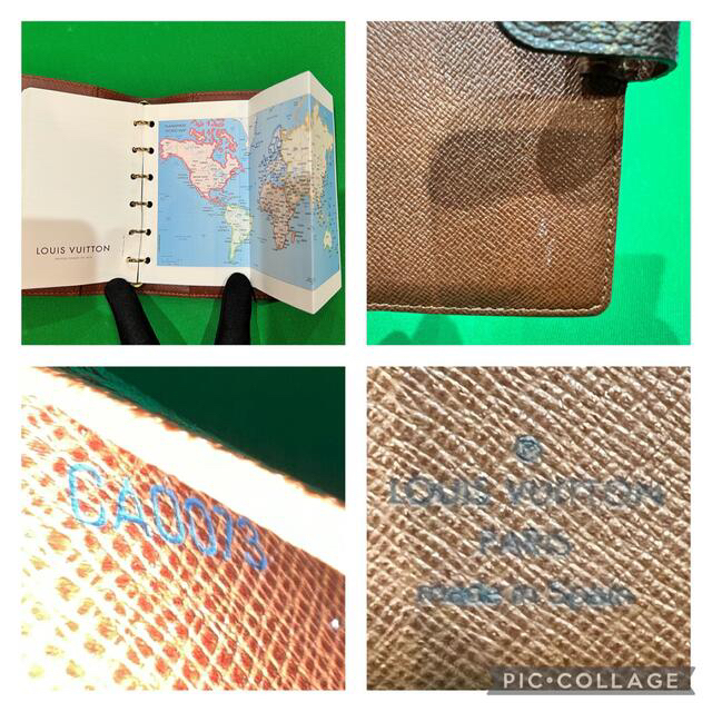 LOUIS VUITTON - 【美品】ルイヴィトン モノグラム 手帳 リング式の