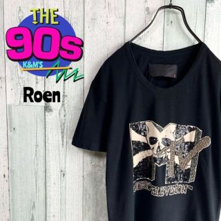 ロエン(Roen)の大人気　ROEN ロエン　MTB スカルプリント  スタッズTシャツ(Tシャツ/カットソー(半袖/袖なし))