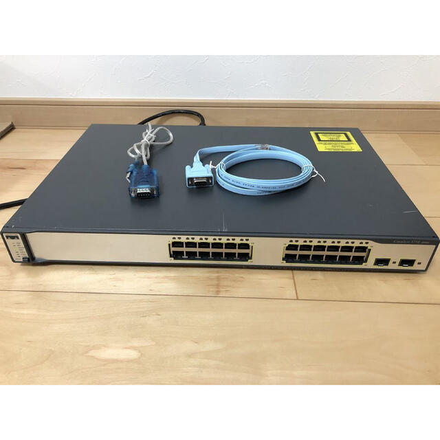 【CCNA、CCNP】1台セットCisco L3スイッチ3750