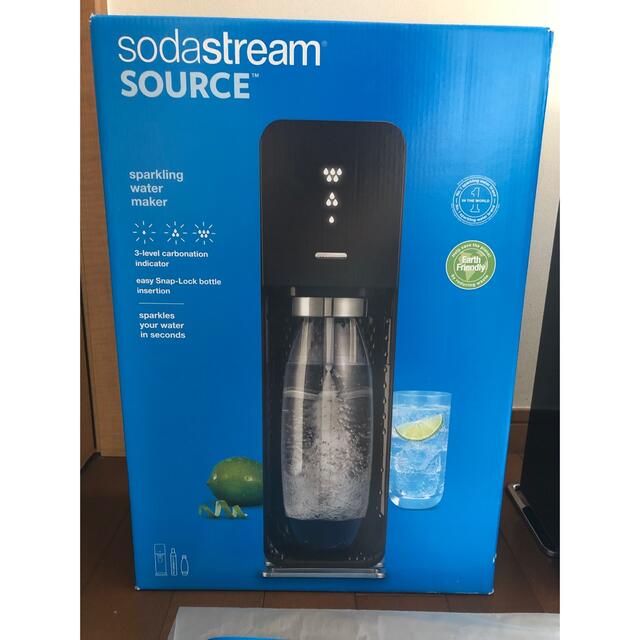 【未使用品】sodastream Source v3スターターキット（ブラック） スマホ/家電/カメラの調理家電(その他)の商品写真