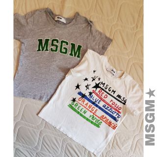 エムエスジイエム(MSGM)のMSGM★ Tシャツ ２枚セット キッズ(Tシャツ/カットソー)