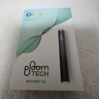プルームテック(PloomTECH)のPloom TECH プルームテックバッテリー1.5 黒・新LED搭載新品未開封(タバコグッズ)