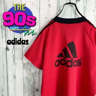 アディダス(adidas)の90's adidas アディダス　万国旗タグ　日本製　ゲームメッシュシャツ(Tシャツ/カットソー(半袖/袖なし))