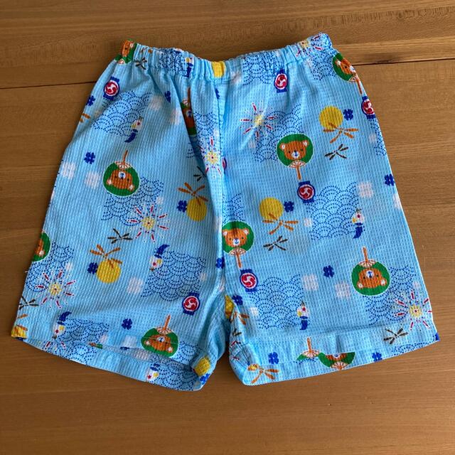 西松屋(ニシマツヤ)の甚平　90cm  水色 キッズ/ベビー/マタニティのキッズ服男の子用(90cm~)(甚平/浴衣)の商品写真