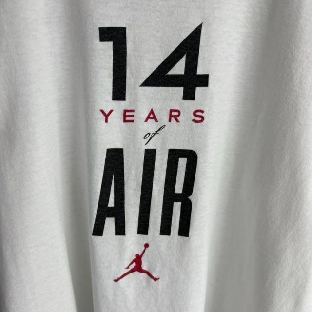 90's NIKE ナイキ  14周年記念Tシャツ 歴代ジョーダンプリント 3