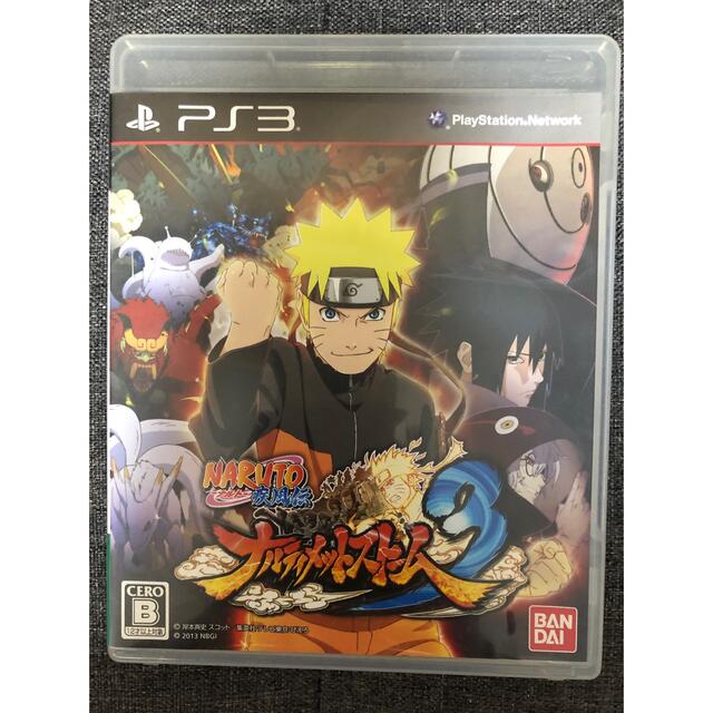 PlayStation3(プレイステーション3)のNARUTO-ナルト- 疾風伝 ナルティメットストーム3 PS3 エンタメ/ホビーのゲームソフト/ゲーム機本体(家庭用ゲームソフト)の商品写真