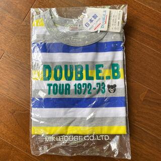 ダブルビー(DOUBLE.B)の☆ダブルビー　ボーダー　半袖Tシャツ　110cm 新品未使用☆(Tシャツ/カットソー)
