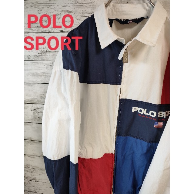 POLO SPORT スイングトップジャケット　ビンテージ　ポロラルフローレン   フリマアプリ ラクマ