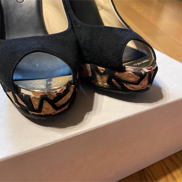 JIMMY CHOO(ジミーチュウ)の安室奈美恵ちゃん着用★ジミーチュウ★星柄★ウェッジソール★サンダル★パンプス レディースの靴/シューズ(サンダル)の商品写真