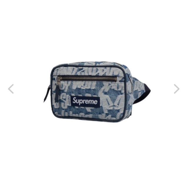 Supreme Fat Tip Jacquard Denim Waist Bag