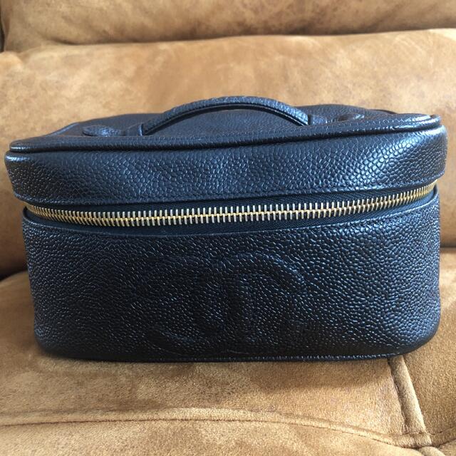 新品 CHANEL - CHANEL バニティ キャビアスキン ポーチ - www