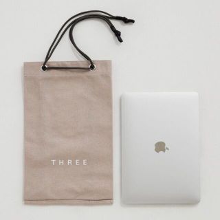 スリー(THREE)のThree ドローストリング バッグ(その他)