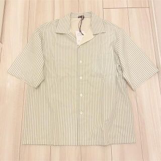 オーラリー(AURALEE)の＜AURALEE＞FINX STRIPE SHORT SLEEVE SHIRT(シャツ)