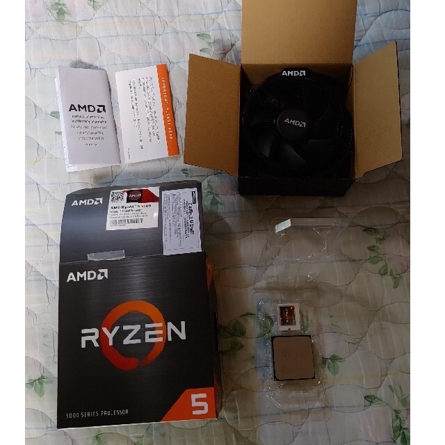 中古品)AMD Ryzen5 5500 BOX PCパーツ 中古品)AMD Ryzen5 5500 BOX PCパーツ