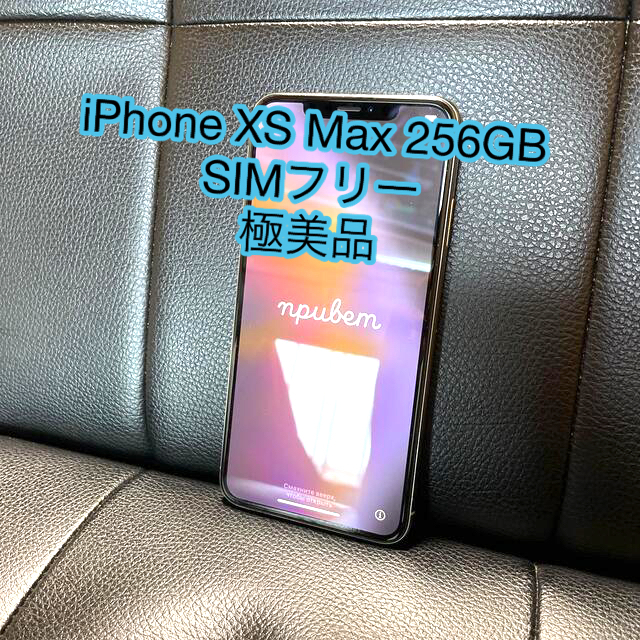 iPhone(アイフォーン)のiPhone Xs Max 256GB 極美品 SIMフリー スマホ/家電/カメラのスマートフォン/携帯電話(スマートフォン本体)の商品写真