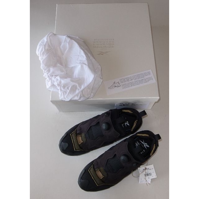 Maison Martin Margiela(マルタンマルジェラ)のmaison margiela マルジェラ ポンプフューリー ブラック 28.5 メンズの靴/シューズ(スニーカー)の商品写真