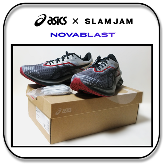 asics(アシックス)の27cm： アシックス x スラム ジャム  NOVABLAST　US9 メンズの靴/シューズ(スニーカー)の商品写真