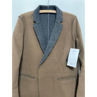 新品下げ札 16fw undercover ラムリバーノッチドダブルコート 2 M