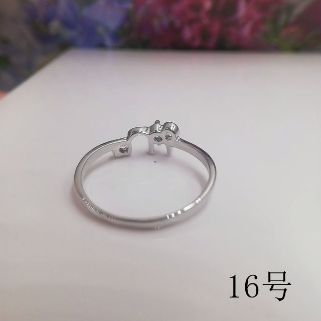 tt16086閉店セール16号リングジルコニアデザインリング レディースのアクセサリー(リング(指輪))の商品写真