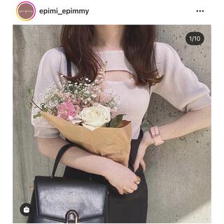 epimi_epimmy 胸空きニット(ニット/セーター)