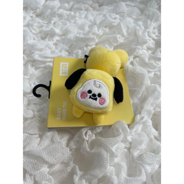 BT21(ビーティーイシビル)の新品　公式BT21  ヘアゴム　BABY　CHIMMY チミー　JIMIN エンタメ/ホビーのタレントグッズ(ミュージシャン)の商品写真