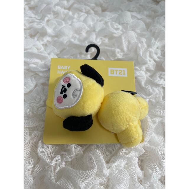 BT21(ビーティーイシビル)の新品　公式BT21  ヘアゴム　BABY　CHIMMY チミー　JIMIN エンタメ/ホビーのタレントグッズ(ミュージシャン)の商品写真