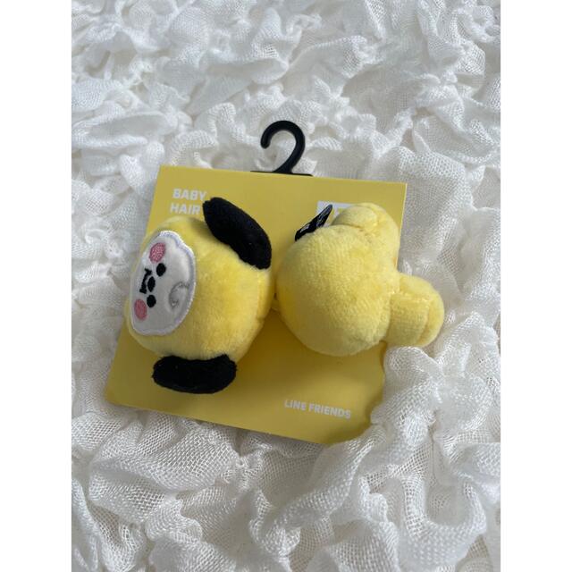 BT21(ビーティーイシビル)の新品　公式BT21  ヘアゴム　BABY　CHIMMY チミー　JIMIN エンタメ/ホビーのタレントグッズ(ミュージシャン)の商品写真