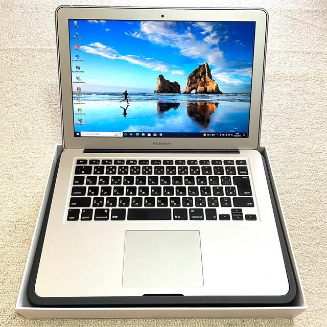 Mac (Apple)(マック)の【初心者さんにオススメ】Apple MacBook Air 256GB 大容量 スマホ/家電/カメラのPC/タブレット(ノートPC)の商品写真