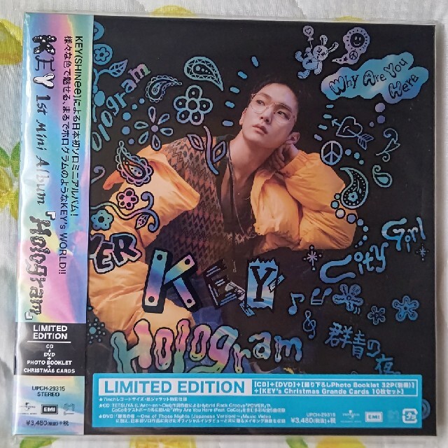 SHINee(シャイニー)のSHINee キー「Hologram LIMITED EDITION」 エンタメ/ホビーのCD(K-POP/アジア)の商品写真