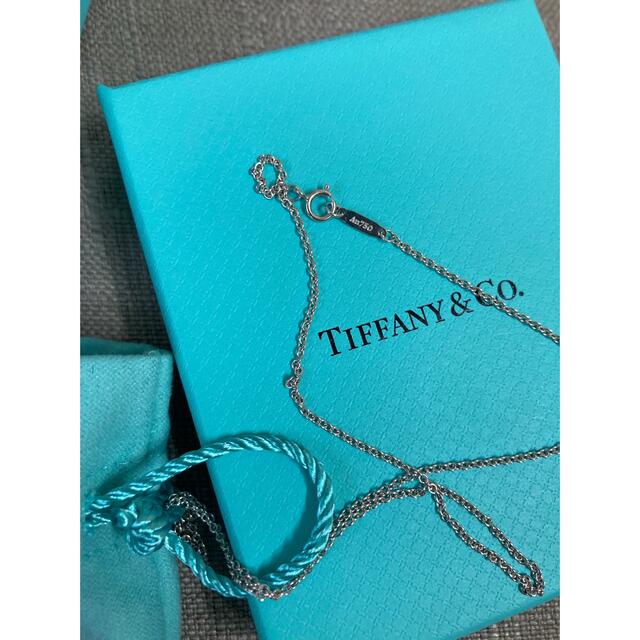 Tiffany & Co.(ティファニー)のTiffany ネックレス　ホワイトゴールド　K18 18金　ティファニー レディースのアクセサリー(ネックレス)の商品写真