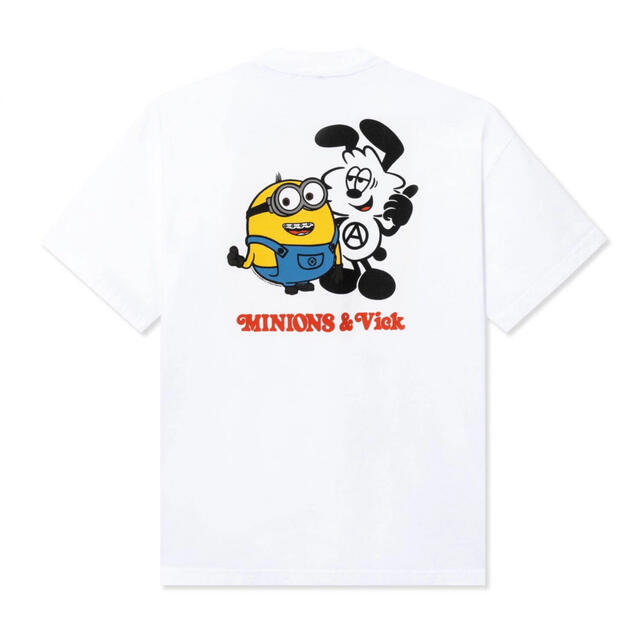 ミニオン(ミニオン)のVERDY×USJ MINIONS×Vick コラボT ミニオン Mサイズ メンズのトップス(Tシャツ/カットソー(半袖/袖なし))の商品写真