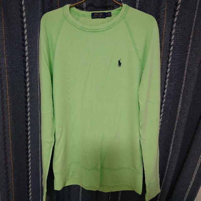 POLO ラルフローレン スウェット グリーン M 中古