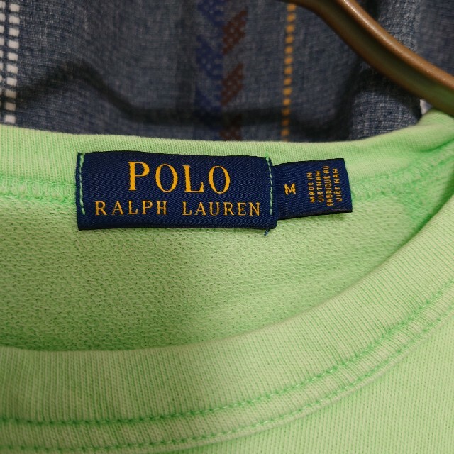 POLO ラルフローレン スウェット グリーン M 3