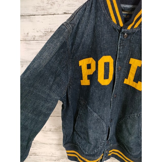 ポロラルフローレン デニムスタジャン ジャケット POLO SPORT
