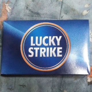 ジッポー(ZIPPO)のLUCKY STRIKE  ラッキーストライク 空き缶 【激レア】ジッポーケース(ノベルティグッズ)