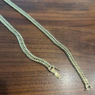 K18 喜平ネックレス 8面カットトリプル 50g 50cm(ネックレス)