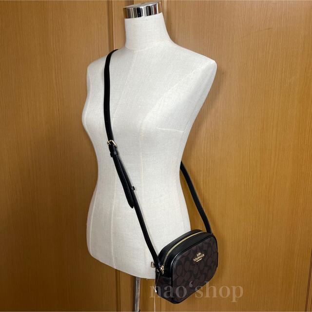新品】COACH ミニ ジェイミー カメラバッグ シグネチャー ブラウン