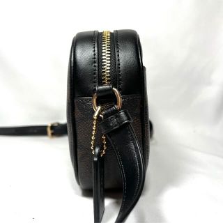 【新品】COACH ミニ ジェイミー カメラバッグ シグネチャー ブラウン