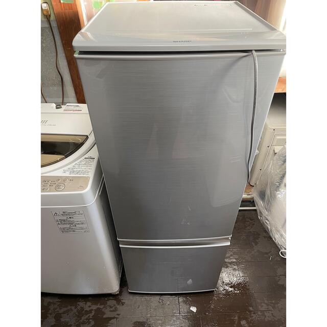 SHARP(シャープ)のセ82 冷蔵庫 洗濯機 セット 国産 2017年製 スマホ/家電/カメラの生活家電(洗濯機)の商品写真