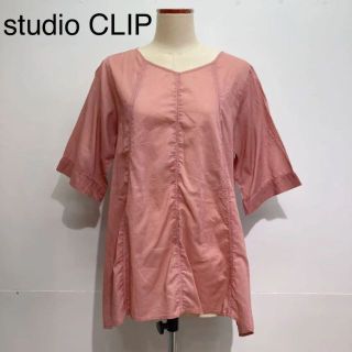 studio CLIP コットンチュニック　半袖ブラウス(シャツ/ブラウス(半袖/袖なし))